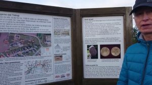 Место бывшего поселения железного века, Тиструп, Дания. 14 октября 2024