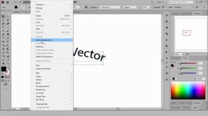 Как сделать текст по дуге в Adobe Illustrator