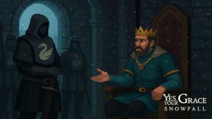 Он ПРИШЕЛ за МОЕЙ КОРОНОЙ! Переговоры с БАНДОЙ ЛЕБЕДЕЙ в Yes, Your Grace: Snowfall #5