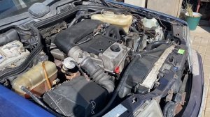 Правильная работа вискомуфты на w124