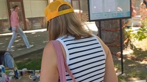 Анапа. Арт Авеню улица Горького. 1 июня 2025. 14.00