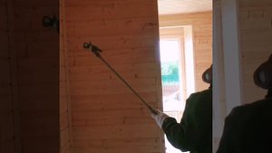 #Пропитка стен #Tikkurilla Paneeli-Assa Hirsisuoja-Verhoturann.ru 89087632511 895277280