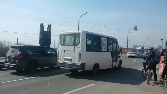 ГАЗель Next У 418 УН 750 На Новощукинской улице смотреть онлайн