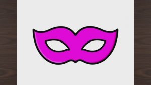 КАК РИСОВАТЬ КАРНАВАЛЬНУЮ МАСКУ