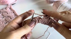 ТРЕНД!  УЗОР КУЧИНЕЛЛИ  ТАК ВЫ ВЯЗАТЬ ТОЧНО НЕ ПРОБОВАЛИ! ❤️