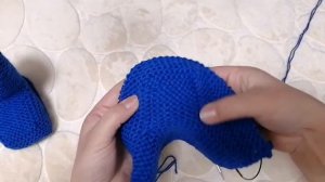 Пинетки спицами от 0 до 3 мес.