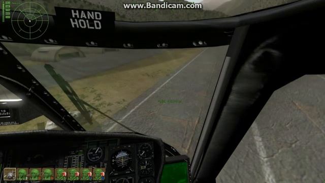 arma2- падение вертолёта