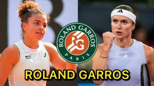 01.06.2025. Жасмин Паолини - Элина Свитолина. Roland Garros. Jasmine Paolini - Elina Svitolina