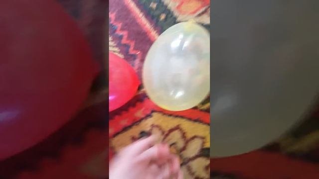 Взорвать шарики  .😈😈🎈🎈📌📌📍🎈. У нас было 6 шариков