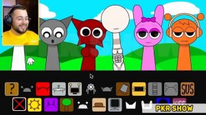 😍 ЛЮБОВНЫЙ МОД Incredibox Sprunki RETAKE 😳 МРОНА и ВАЙРУМ