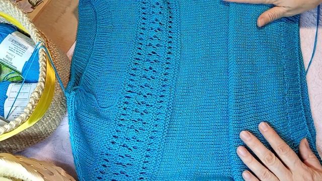 Незаконченные процессы #вязаниеспицами смотреть онлайн