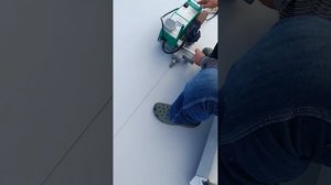 ПВХ МЕМБРАНА С ФЛИСОМ НА КЛЕЙ, УКЛОН ПЕНОПЛАСТОМ