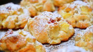 НЕЖНОЕ ЯБЛОЧНОЕ ПЕЧЕНЬЕ! МЯГКОЕ как БУЛОЧКИ 😍 Быстрое Печенье