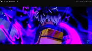 Играю за Карасу в блю лок ривалс в роблоксе.