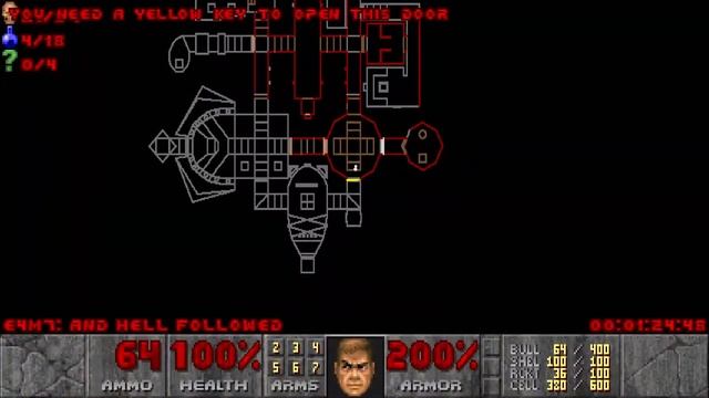 Прохождение игры Doom (1993) Часть 4 смотреть онлайн