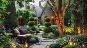 Двор и сад в викторианском стиле фото (3) для вдохновения