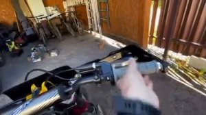 И это обзор на пит байк k2r 160 pf.