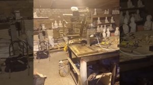 самодельный ротационный станок для пустотелого литья