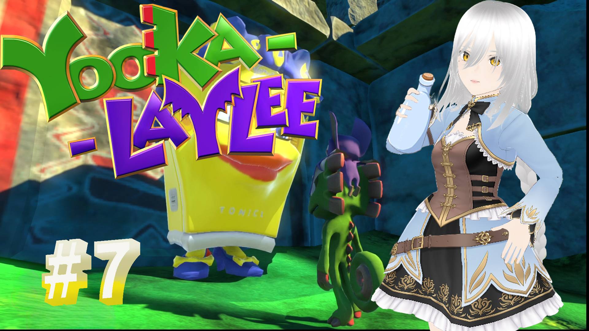 ПОДНИМАЕМСЯ НА БАШНЮ (─‿‿─) Yooka-Laylee #7