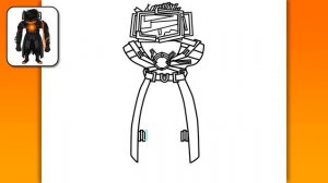 КАК НАРИСОВАТЬ НОВЫЙ ЗАРАЖЕННЫЙ ТИТАН ТВ МЕН из Скиби?