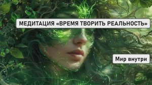 🌟 МЕДИТАЦИЯ «ВРЕМЯ ТВОРИТЬ РЕАЛЬНОСТЬ»: СОЗДАНИЕ ЖИЗНИ ЧЕРЕЗ СИЛУ ЛЮБВИ И СВЕТА