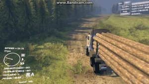 Spin Tires с КамаЗОМ по грязи