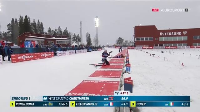 Кубок Мира по Биатлону 2020- 21.10 - й этап. Эстерсунд. Швеция. Мужчины. Спринт -10км. 19. 03. 21 смотреть онлайн