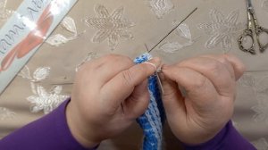 Как связать шикарные варежки спицами.Узор ленивый жаккард.