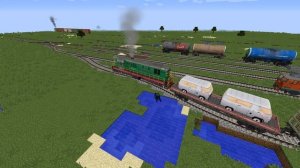 #minecraft #мод IRCM железная дорога