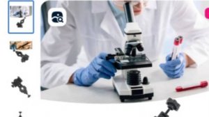 Оптическая микрофотография. Простейший держатель для мобильника на микроскоп