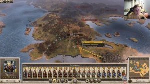 Rome Total War 2 / Расколотая империя / Маркоманны / #2 Идём к Ол