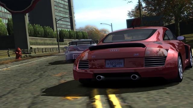 У мерседес снова не вышло с любовью но теперь с ауди NfSM смотреть онлайн