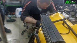 Детский квадроцикл BRP RALLY 200 не заводится, ремонт подве?