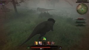 В тумане против блида! Стадо VS Гиги | Path of Titans | Age of Dino
