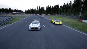 Гонка от третьего лица в Zolder Assetto Corsa Competizione