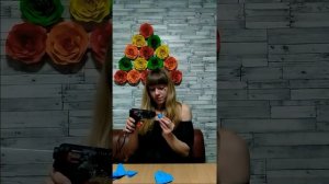 МК Розы из бумаги, Ёлочка из роз🖤Новогодний МК