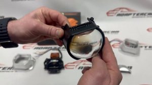 Би-светодиодные линзы Aozoom B-15 2024 прямоугольные
