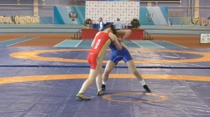 Первенство России по вольной борьбе среди юниорок. 16.04