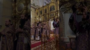 Божественная Литургия в Воскресенье четвертое Великого Поста, прп. Иоанна Лествичника.