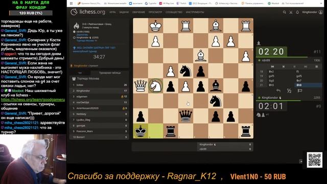 ШАХМАТЫ - Вместе с Торпедо играем в MGL ОНЛАЙН ШАТРЫН ЛИ?