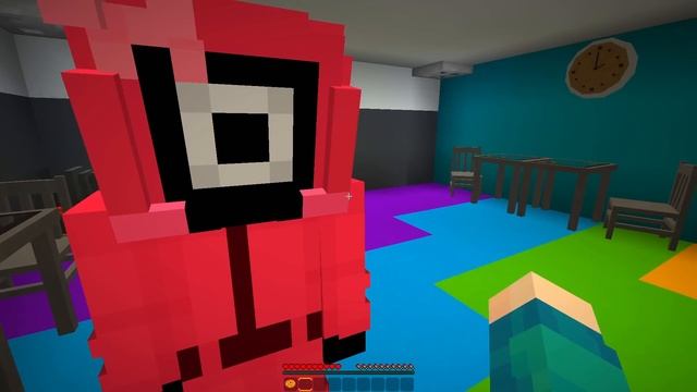 😱 Майнкрафт но Солдат Игры в Кальмара Любит Меня! [2] смотреть онлайн