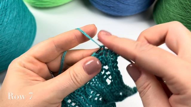 Хит этой весны!  Роскошный узор «Весеннее настроение»! Amazing knitting pattern