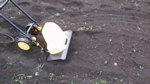 Huter EMC 1600 электрокультиватор пахота