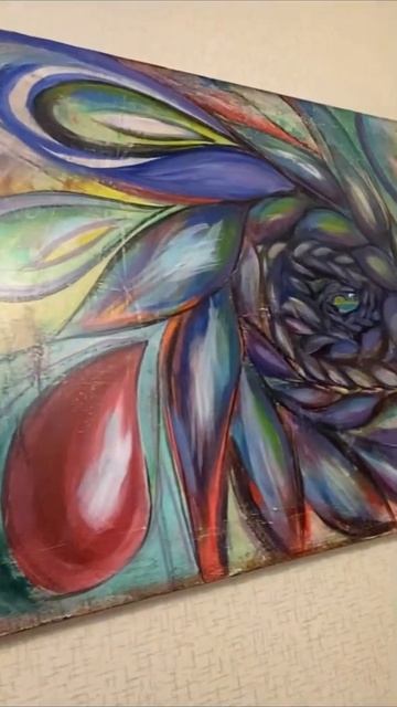 Картина акрил и декоративная штукатурка смотреть онлайн