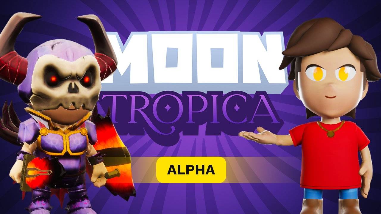 Moon Tropica - смотрим Alpha тест батл рояла, что-то новенькое!