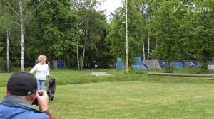 XIX Национальная выставка Ирландских Волкодавов. 10 Движения и сравнение на Лучшего Кобеля.