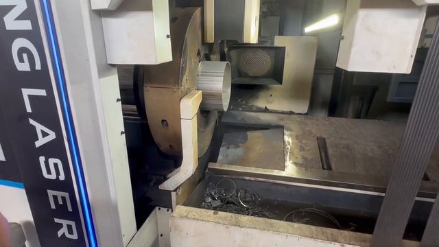 Лазерная резка заготовок из нержавеющей трубы, ленточ смотреть онлайн