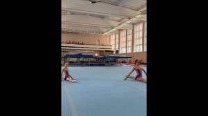 ЖП 1 юношеский,  Бессонова Мария - Горбунова Елизавета, Комбинированное упражнение, 2 день