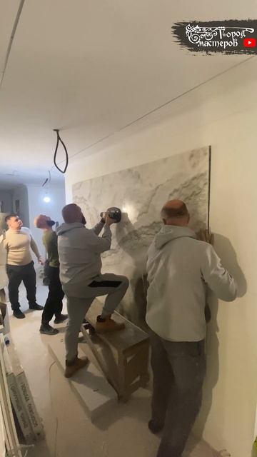 Монтаж оникса 🌅 по двум разным технологиям подсветки