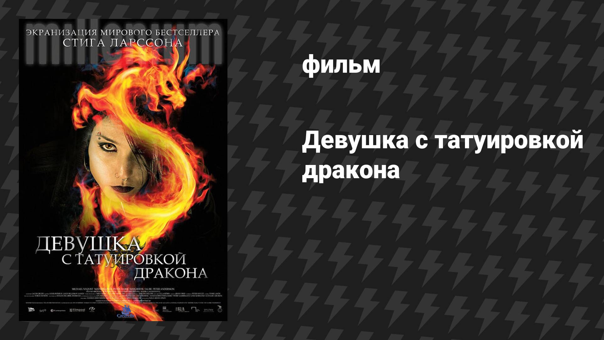 Девушка с татуировкой дракона (фильм, 2009)